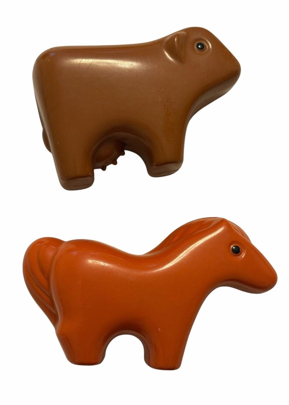 Vintage LITTLE TIKES Toddle Tots Replacement Animal Cow & Horse Farm Noah’s Ark